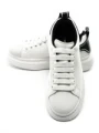 Pantofi Sport Barbati din piele naturala 3221X WHITE-BLACK | ADVANCER