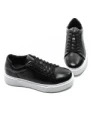 Pantofi Sport Barbati din piele naturala A921-1X BLACK | ADVANCER