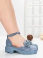 Pantofi Casual Dama 5H55 BLUE | MEI