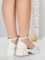 Pantofi Casual Dama 5H56 WHITE | MEI