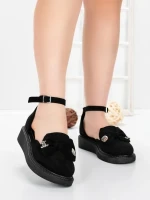 Pantofi Casual Dama 5H57 BLACK | MEI