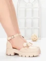 Pantofi Casual Dama 5H60 BEIGE | MEI