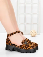Pantofi Casual Dama 5H60 LEOPARD PRINT | MEI