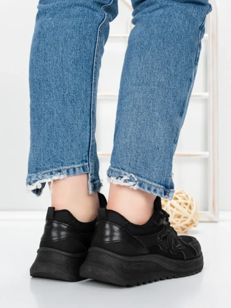 Sneakers Dama 5WL122 BLACK | MEI