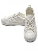 Pantofi Sport Barbati din piele naturala 5310 WHITE | ADVANCER