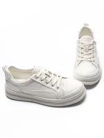 Pantofi Sport Barbati din piele naturala 5310 WHITE | ADVANCER