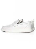 Pantofi Casual Barbati din piele naturala 12-187 WHITE | ADVANCER