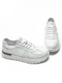 Pantofi Sport Barbati din piele naturala 12-186 WHITE | ADVANCER