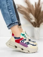 Pantofi Sport Dama din piele naturala 36899 GREEN | ADVANCER