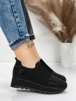 Sneakers Dama 5H68 BLACK | MEI