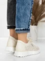Sneakers Dama 5H69 BEIGE | MEI