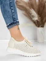 Sneakers Dama 5H69 BEIGE | MEI