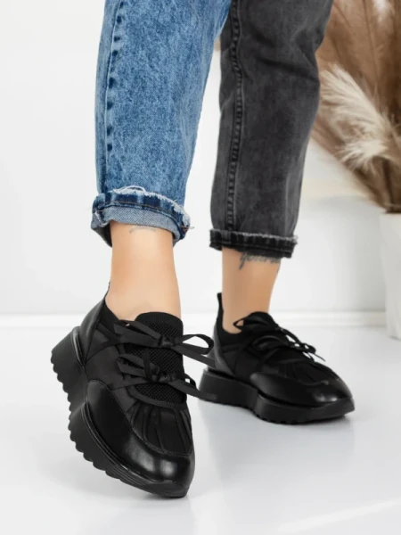Sneakers Dama 5H70 BLACK | MEI