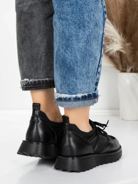 Sneakers Dama 5H70 BLACK | MEI