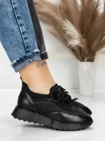 Sneakers Dama 5H70 BLACK | MEI