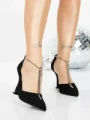 Pantofi Stiletto 5XKK78 BLACK | MEI