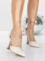 Pantofi Stiletto 5XKK78 BEIGE | MEI