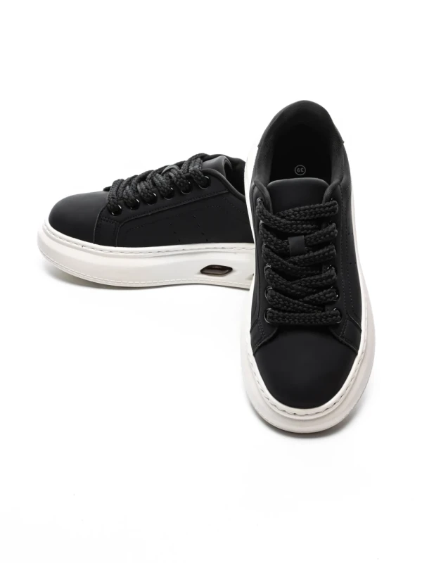 Pantofi Sport Barbati 5Q55 BLACK-WHITE | MEI