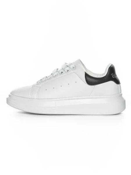 Pantofi Sport Barbati BF55B WHITE-BLACK | MEI