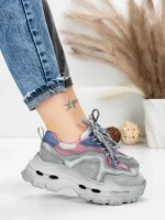 Pantofi Sport Dama din piele naturala HY2926-1 PINK | FRANCO GERARDO