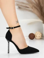 Pantofi Stiletto 5DC31 BLACK | MEI