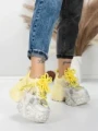 Pantofi Sport Dama cu Platforma 6166-113 YELLOW | MEI