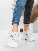 Pantofi Sport Dama cu Platforma 0897-27 GREY | MEI