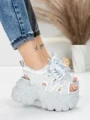Sandale Dama cu Platforma 569-76 GREY | MEI