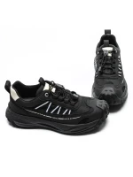 Pantofi Sport Barbati din piele naturala 5295 BLACK | ADVANCER