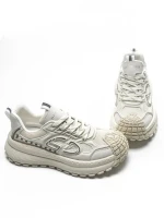 Pantofi Sport Barbati din piele naturala 9336 WHITE | ADVANCER