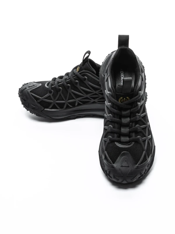 Pantofi Sport Barbati din piele naturala 7516 BLACK | ADVANCER