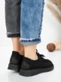 Pantofi Casual Dama din piele naturala 8887 BLACK | FORMATIONE