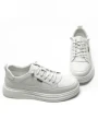 Pantofi Sport Barbati din piele naturala W27017 WHITE | ADVANCER