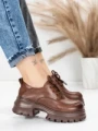 Pantofi Casual Dama din piele naturala 8305 BROWN | ADVANCER
