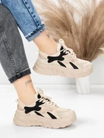 Pantofi Sport Dama din piele naturala 8255 BLACK | ADVANCER