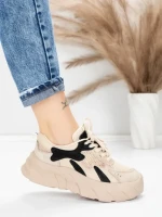 Pantofi Sport Dama din piele naturala 8255 BLACK | ADVANCER