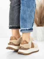 Sneakers Dama 5WL117 BROWN | MEI