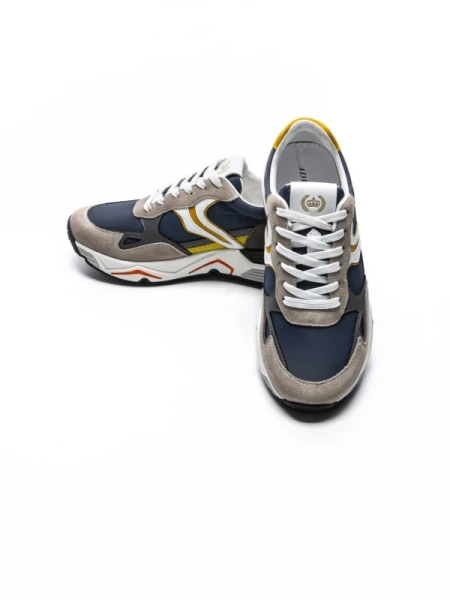 Pantofi Sport Barbati din piele naturala 2C717 YELLOW | ADVANCER