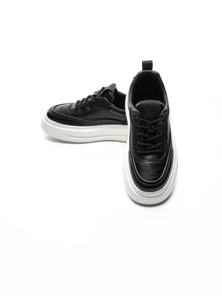 Pantofi Sport Barbati din piele naturala 5312 BLACK | ADVANCER