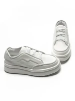 Pantofi Sport Barbati din piele naturala 5316 WHITE | ADVANCER