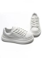 Pantofi Sport Barbati 5Q56 BEIGE-WHITE | EXCENTRIC SHOES