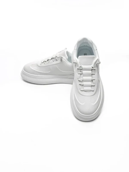 Pantofi Sport Barbati 5Q58 BEIGE-WHITE | EXCENTRIC SHOES