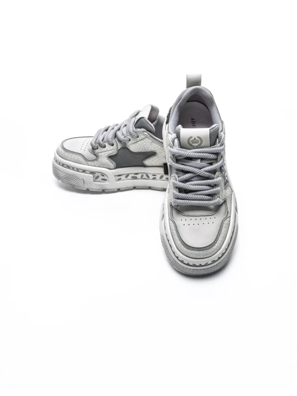 Pantofi Sport Barbati din piele naturala 5038 GREY | ADVANCER