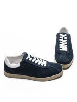 Pantofi Sport Barbati din piele naturala 358A-08 BLUE | ADVANCER