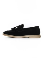 Mocasini Barbati din piele naturala 25891 BLACK | FRANCO GERARDO