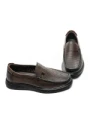Pantofi Casual Barbati din piele naturala 93701 BROWN | ADVANCER