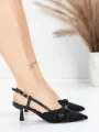 Pantofi Stiletto 5LE32 BLACK | MEI