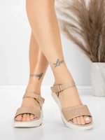 ženske sandale od prave kože 037 Breskva | Advancer