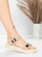 ženske sandale od prave kože 1028 Breskva | Advancer