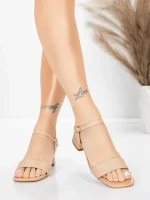 ženske sandale od prave kože 22396 Breskva | Advancer